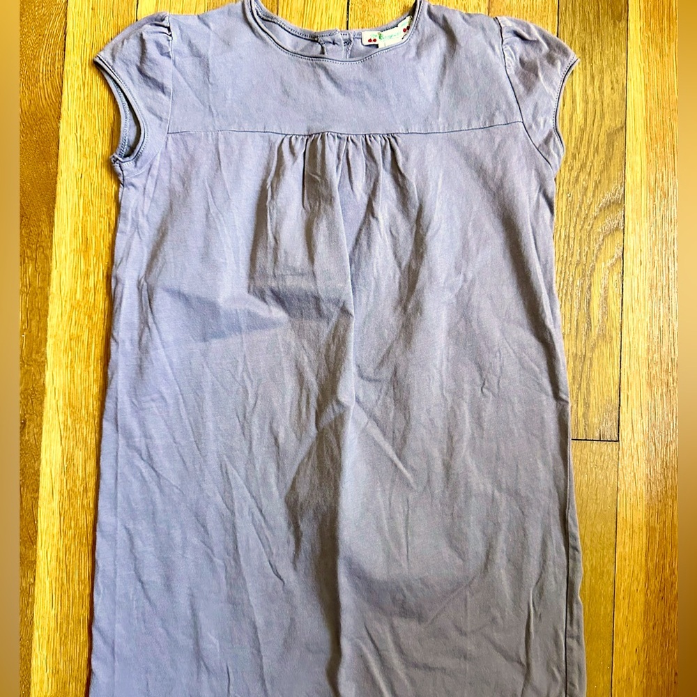 Bonpoint Purple Cap Sleeve Dress (size 10)